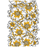 Crafter's Companion Floral Cascade A6 Background Layering Stamps (CC-ST-CA-BKFLO)